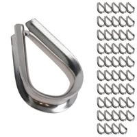 Rope Splice Thimble for 5mm Rope & Wire Spliced Boat Thimbles 316 Marine A4