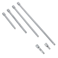 1/4" Antrieb Wobble Swivel Socket Extension Bar Set 6-teilig 50mm - 275mm Bergen