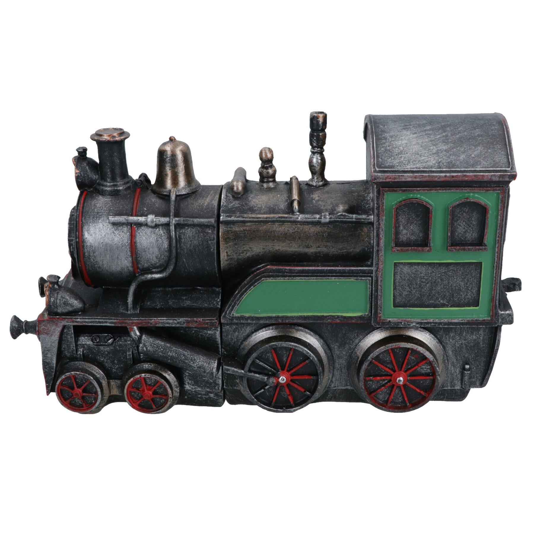 Train Bookends Ornament Cast Iron Book Ends Stand Holder Railway Locomotive