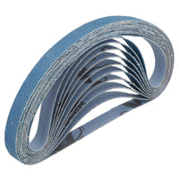 457mm x 13mm Sanding Belts Zirconium Oxide 60 Grit Coarse Power File Sander
