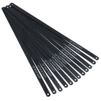 12” (300mm) x 12mm Hacksaw Replacement Blades 24 TPI Carbon Steel