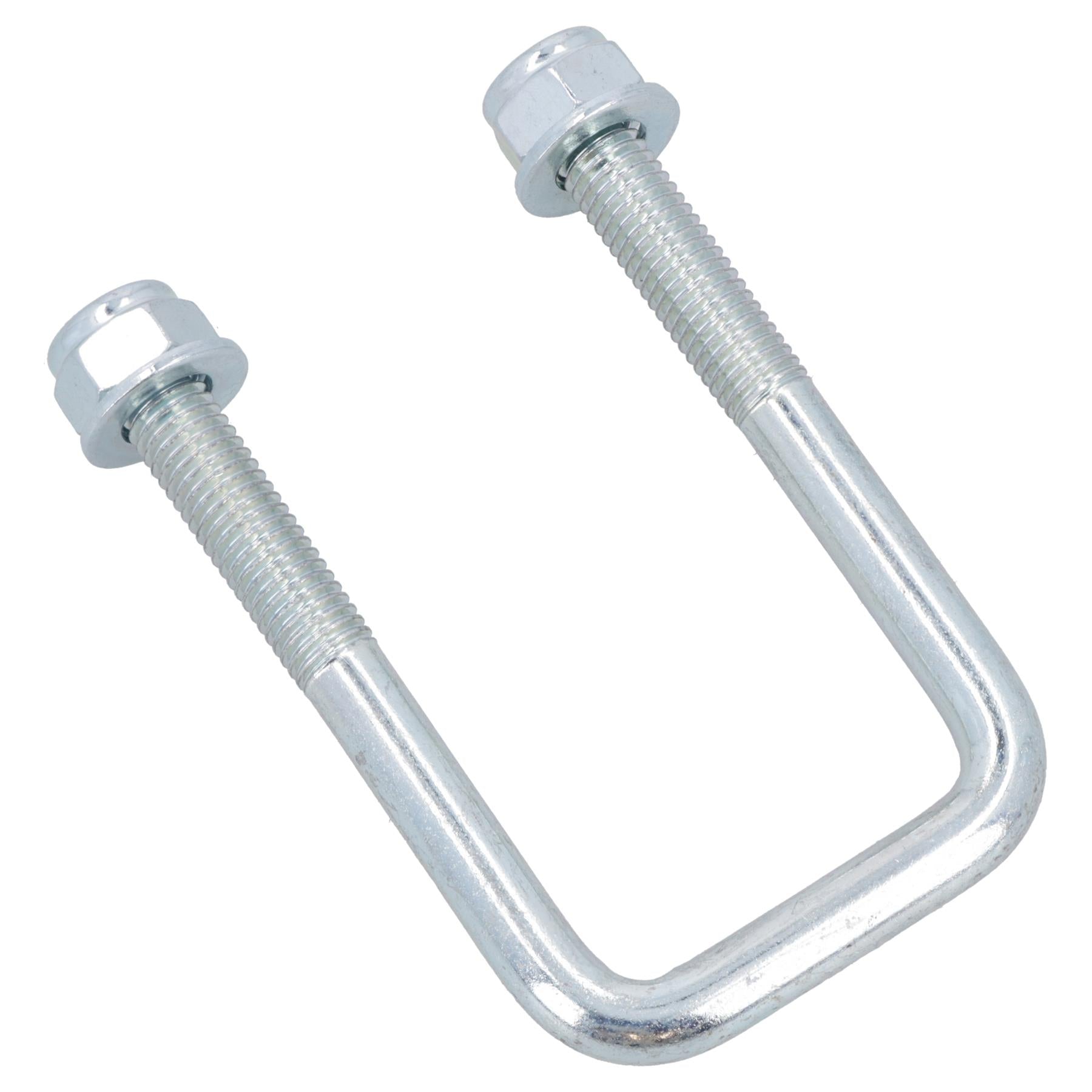 4 Single Parabolic Leaf Spring High Tensile U Bolt Nuts for Ifor Williams Trailers