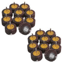 60mm 80 Grit Abrasive Flap Wheel Discs Sanding Rust Removal 6mm Shank