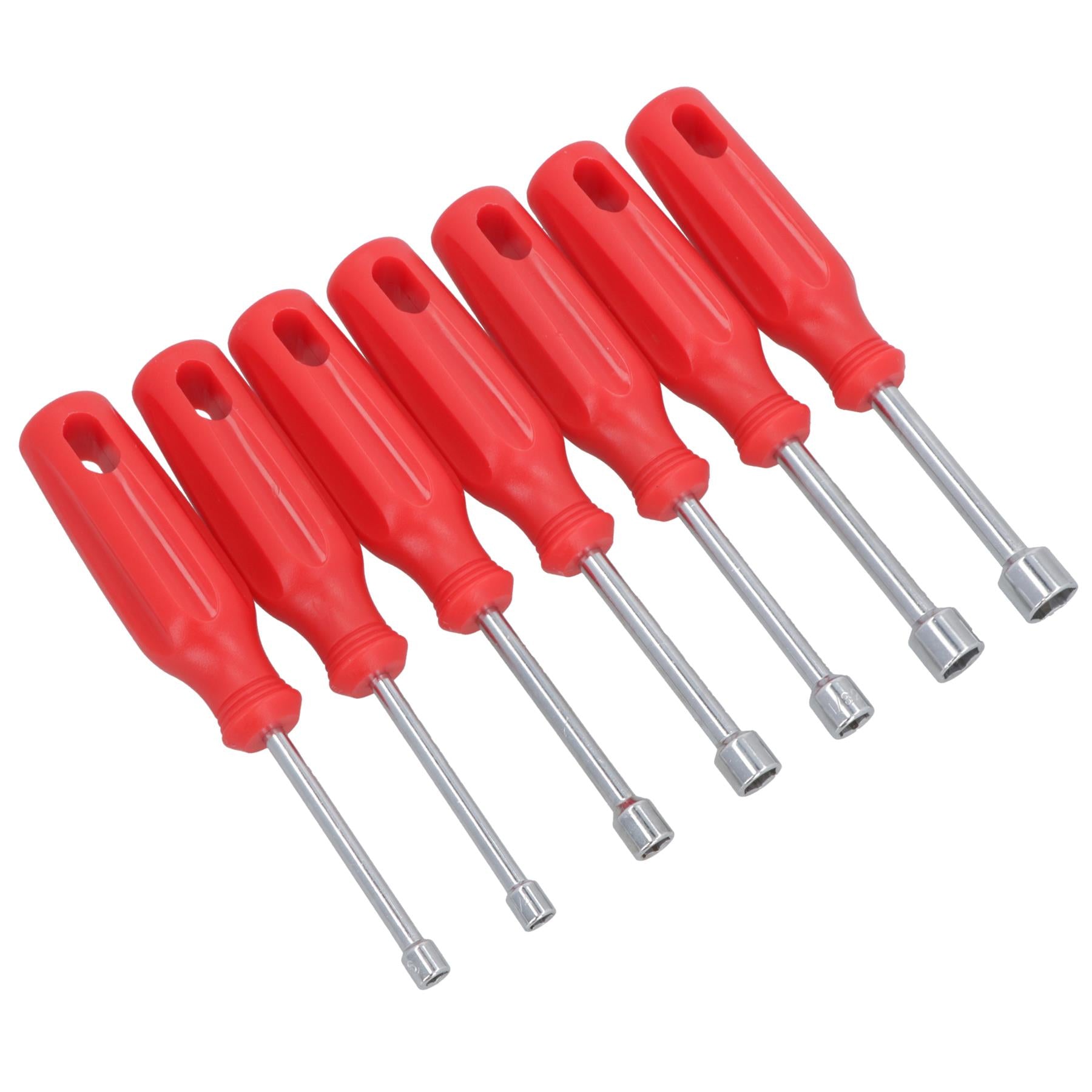 Jeu d'outils de tournevis à écrous, tailles impériales / AF / SAE 3/16" - 1/2" 7 pièces