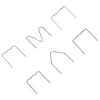 Agrafes assorties pour soudeuses de réparation d'agrafeuses en plastique à chaud, standard prédécoupées, 300 pièces