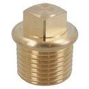 2 PACK Universal Brass Boat Drain Plug Speedboat Rib Garboard Bung Transom