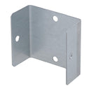 Fence Panel Clip 44mm or 50mm Galvanised Steel Bracket Holder Trellis Post Support
