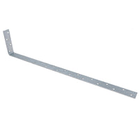 Vertical Light Duty Restraint Strap 600mm Length 100mm Bend Galvanised