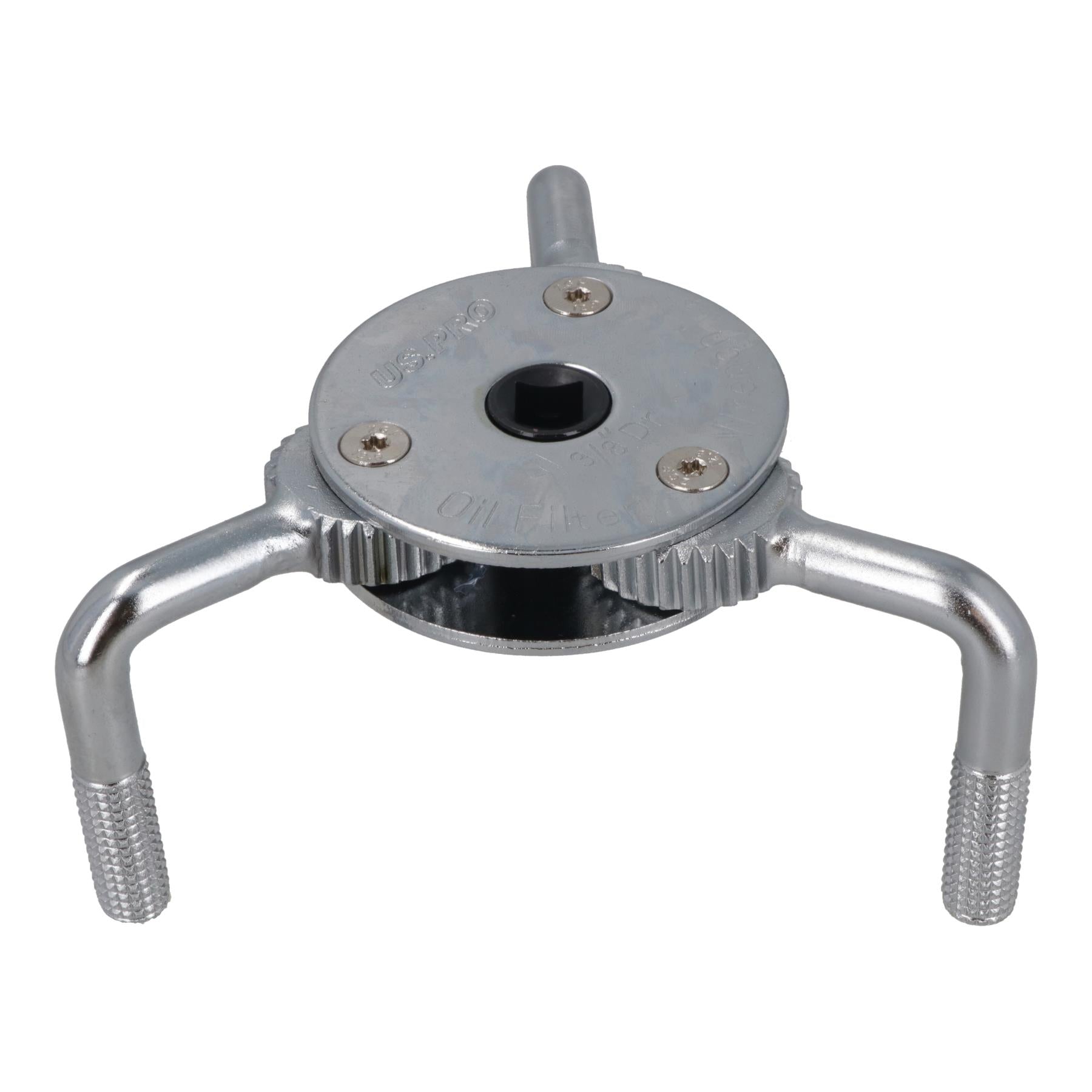 2 + 3 Legged Leg Adjustable Oil Filter Wrench Remover Installer 3/8" + 1/2" Drive