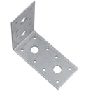 Timber Joist Angle Bracket Fastening Plate Galvanised Steel 100 x 100 x 50mm