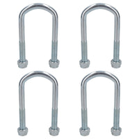 4 Single Parabolic Leaf Spring High Tensile U Bolt for Ifor Williams Trailers