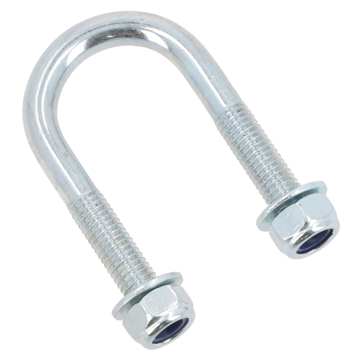 M8 Round Bend U Bolt 27mm x 53mm Width x Length Pipe Clamp Fixing