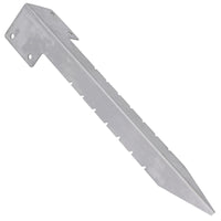 Garden Sleeper Single Corner Support Stainless Steel Stake Spike 440mm