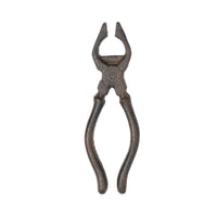 Cast Iron Rustic Pliers Man Booze Poppers Bottle Opener 1.5x5x16cm