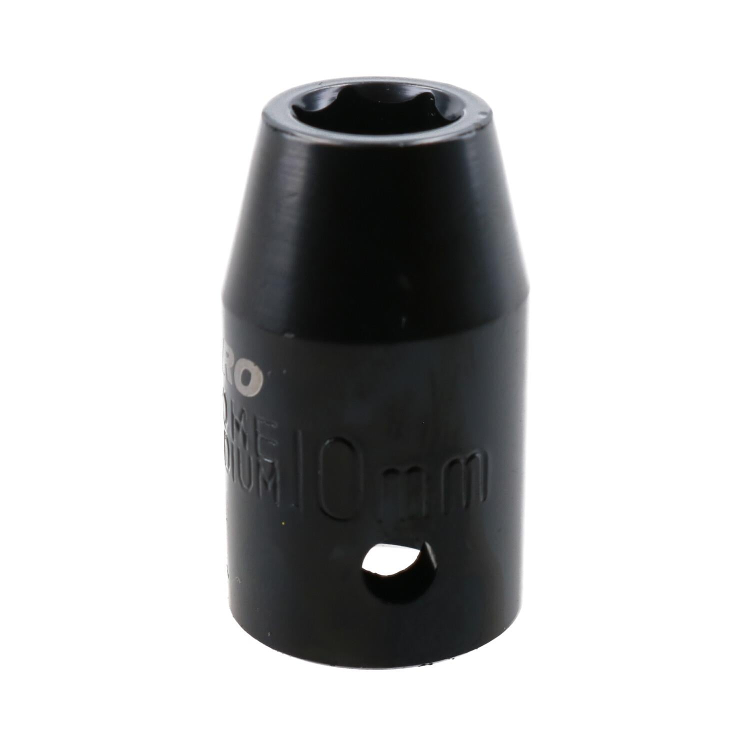 Metric MM 1/2" Drive Shallow Impact Sockets Single Hex 6 Sided 9mm – 27mm