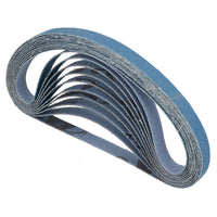 457mm x 13mm Sanding Belts Zirconium Oxide 60 Grit Coarse Power File Sander