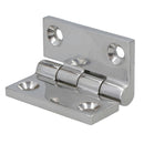 Polished Door Butt Hinge Stainless Steel 50mm x 50mm 316 Marine Cabin
