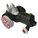 Michelin Bonhomme en Avion et Tracteur Figure Mascotte Statue Bibendum Figurine en Fonte