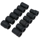 Douilles métriques doubles profondes à entraînement de 1 po, 6 pans simples, 24 mm - 41 mm, 12 pièces