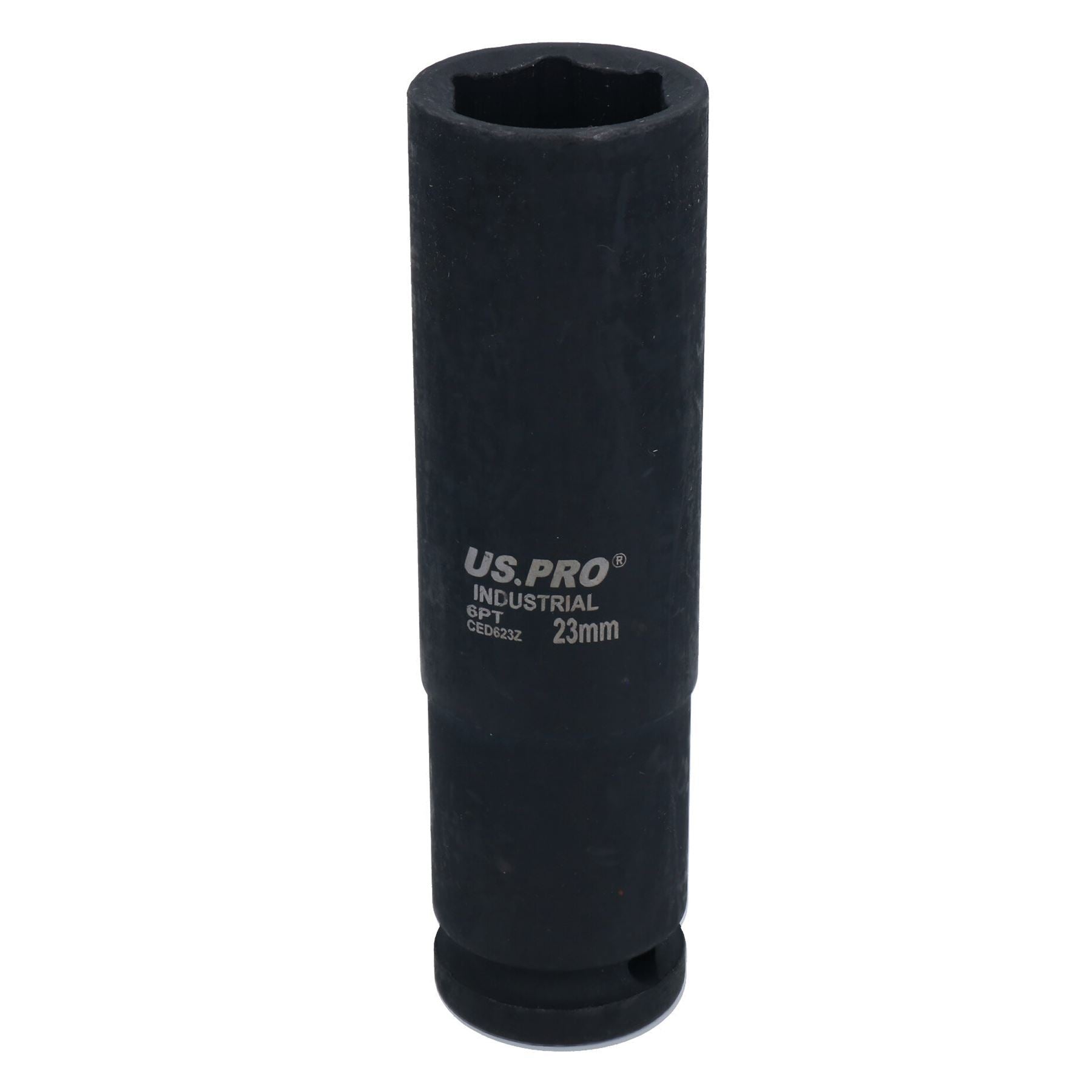 Extra Deep Long Metric MM Impact Socket 1/2" Drive 6 Sided Single Hex