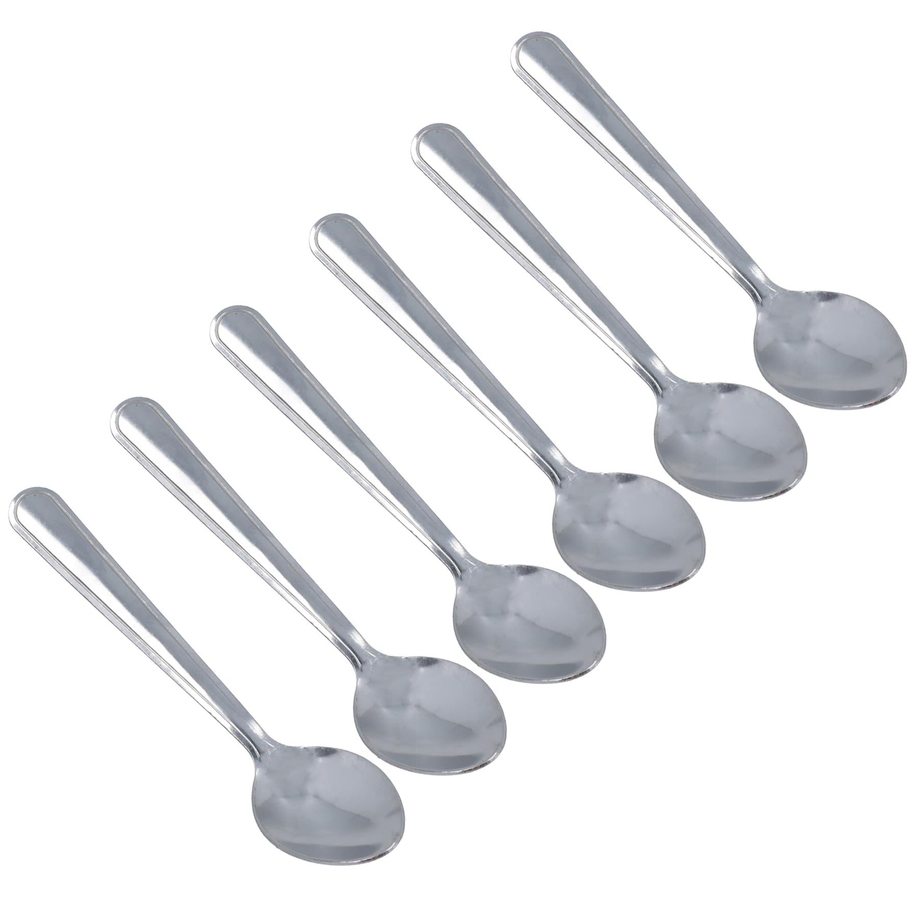 Stainless Steel Teaspoon Tea Spoon Cutlery 14cm Long Silver In Colour