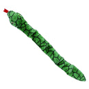 Medium Green Super Plush Snake With Squeak Dog Toy Gift 75cm Play Time