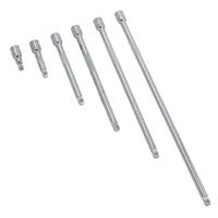 1/4" Antrieb Wobble Swivel Socket Extension Bar Set 6-teilig 50mm - 275mm Bergen