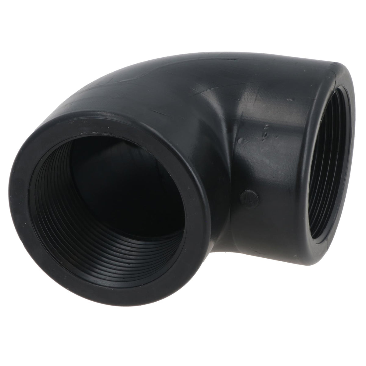 Polypropylene PP 1in BSP Female x Female Threaded 90° Elbow Connector