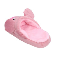 Dog Puppy Gift Shoe Lover Squeaky Plush Doggy's Pig Slipper Play Toy
