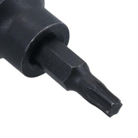 Torx Star Impact flache, kurze Bit-Steckschlüssel T10–T60, einzeln, 3/8 Zoll Dr.