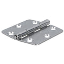 Polished Butterfly Door Hinge Stainless Steel 75mm x 73mm 316 Marine Cabin