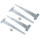 Heavy Duty T Tee Hinge For Sheds Gates Doors Zinc Plated Finish 4 – 18 Inch