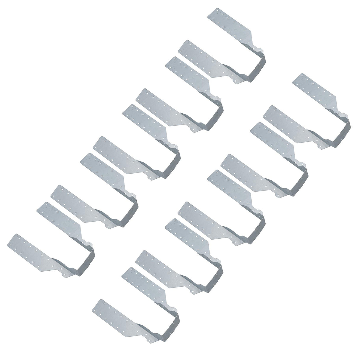Light Duty Timber Wood Joist Hanger 75mm Decking Galvanised Beam Holder