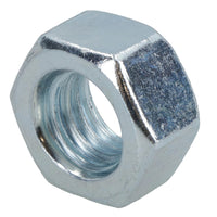 M12 x 1.75mm Hex Full Nut Fastener Hexagonal Metric Nuts Grade 8 Zinc Plated