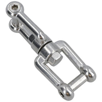 Swivel Shackle Anchor Chain 10mm Jaw Hexagonal Socket 316 Stainless Steel