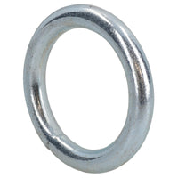 O-Ringe aus Stahl, rund, 10 x 50 mm, geschweißt, verzinkt, 4 Stück, DK35