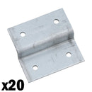 Z Panel Clip Wooden Gates Trellis Timber Wood Fence Post Security Bracket