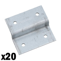 Z Panel Clip Wooden Gates Trellis Timber Wood Fence Post Security Bracket