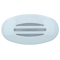 Marine Boat Horn Concealed Compact Electric 12v Flush Fit 107db White Yacht