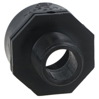 Polypropylene PP Threaded Reducing Socket Female – Male 1in – 3/4in BSP