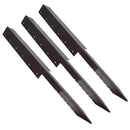 Garden Triple Sleeper Corner Support Stake Spike Fastener Brown 930mm