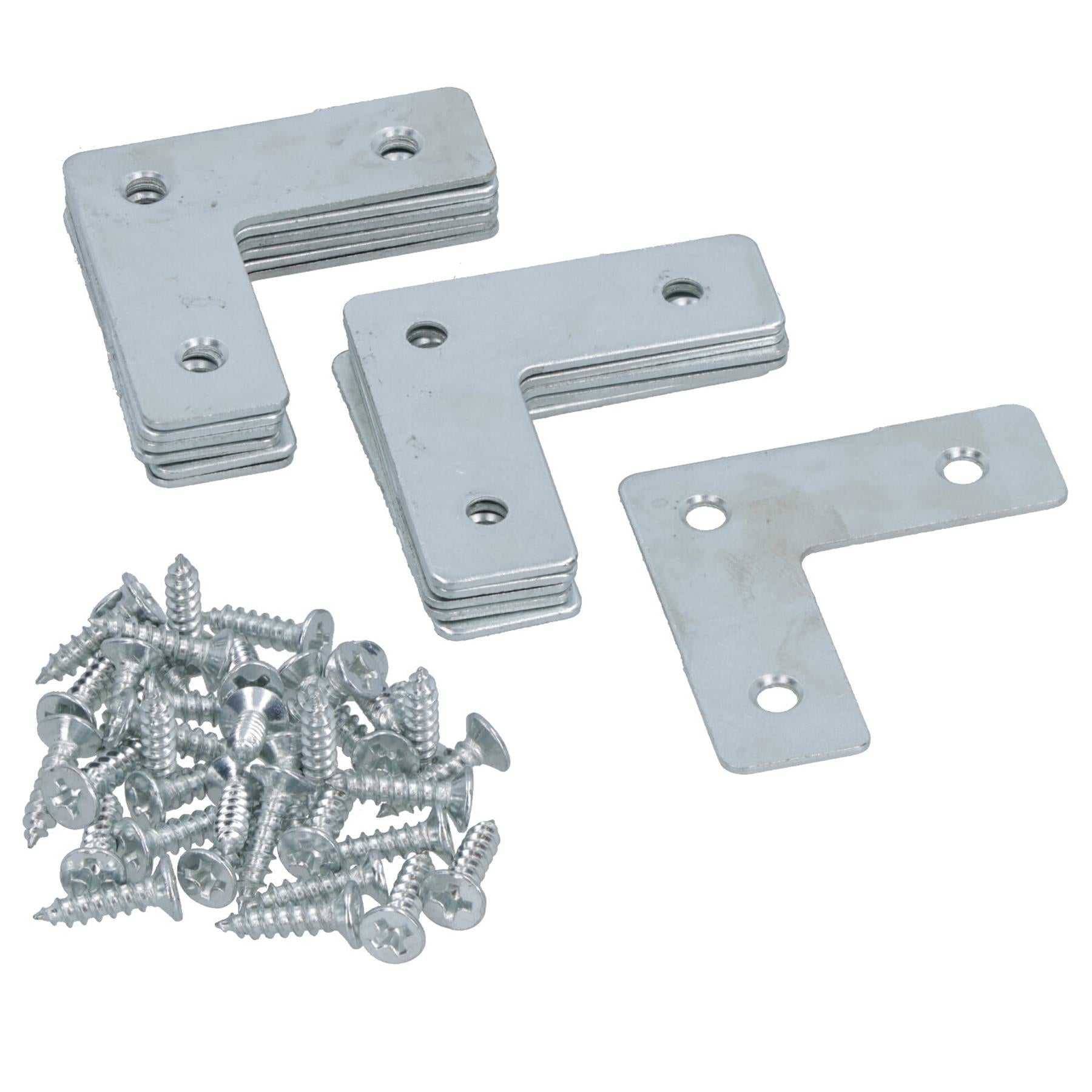 37mm (1.5in.) Corner Mending Plate Angle Bracket L Shape Reinforcing Repairing