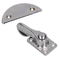 Lot de 2 attaches pivotantes pour plaque d'immatriculation de remorque Gravelly - Grande taille