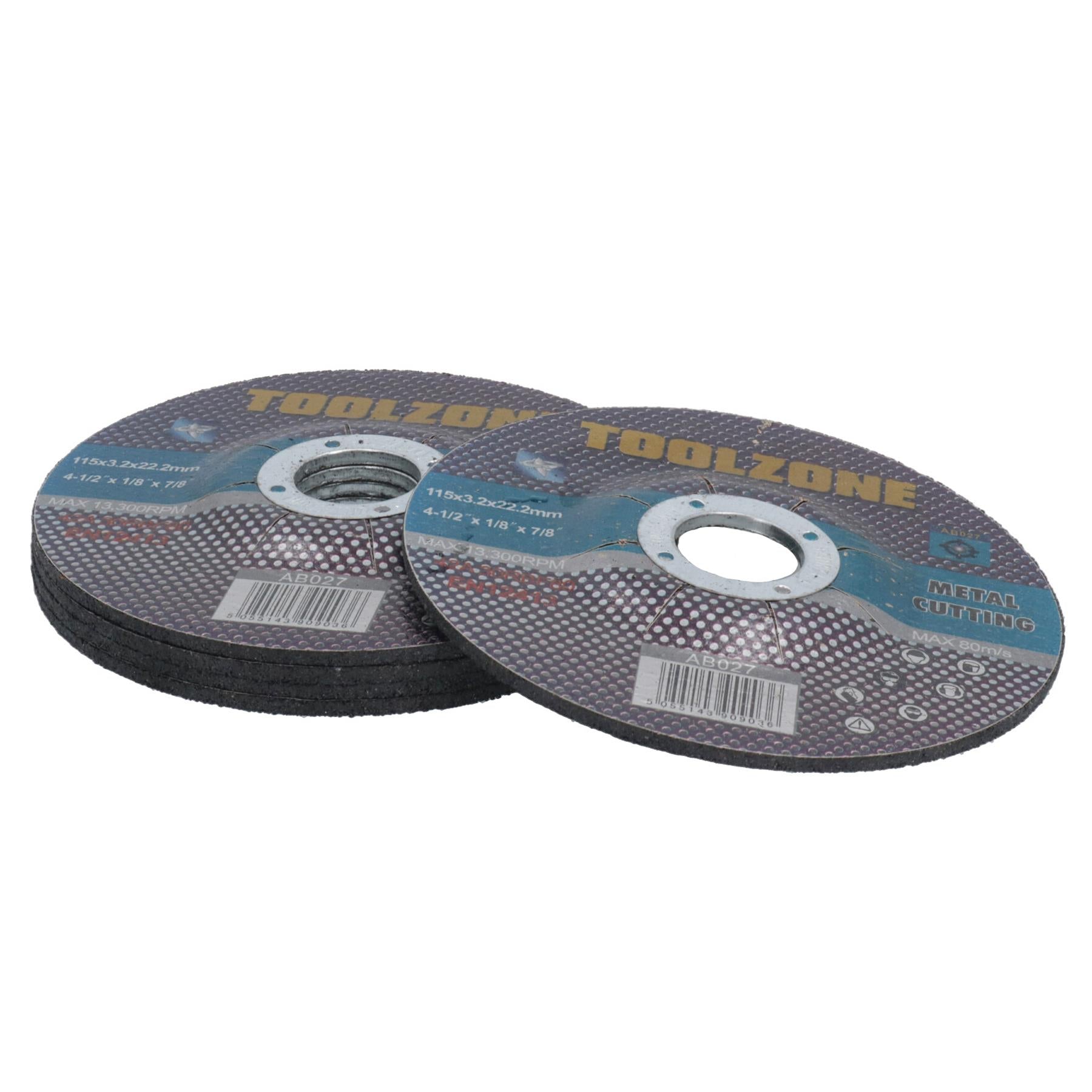 Metal Cutting Grinding 115mm / 4-1/2in. Angle Grinder Discs For Steel