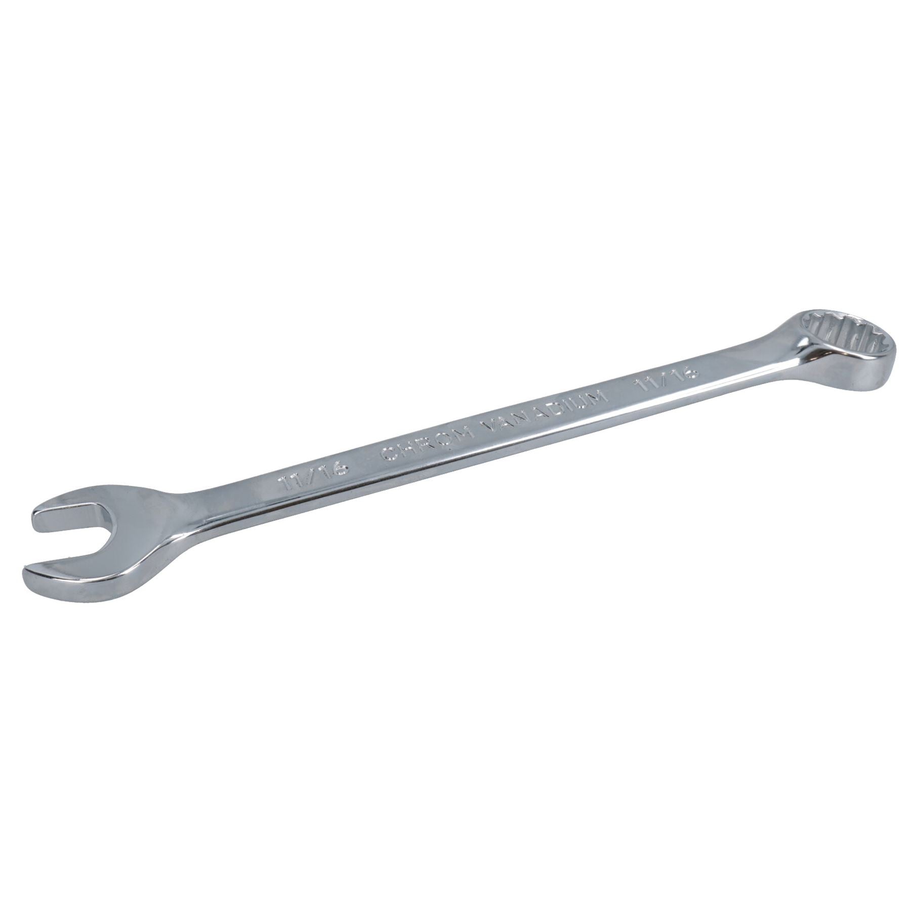 11/16in. Imperial SAE AF Combination Spanner Open Ended Ring Wrench Bi-hex