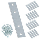 100mm Straight Mending Fixing Plate Angle Bracket L Shape Reinforcing Repairing