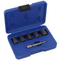 Lot de 6 extracteurs de boulons de 3/8" pour perceuse ou entraînement, écrous de roue de 6 à 12,7 mm