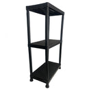 Heavy Duty 3 Tier Plastic Shelving Shelf Unit Home Office Storage 91 x 61 x 30cm