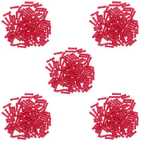 Insulated Straight Butt Connectors Electrical Crimps on Terminals Wire Cable Red