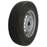 Trailer Wheel & Tyre 175R13 4 Stud 100mm PCD 57mm Centre Hole